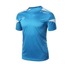LUCKY-SAILING-Brand-Summer-Outdoors-Fun-Sport-Clothes-Men-Running-T-Shirts-Football-Tops-Quick-Dry